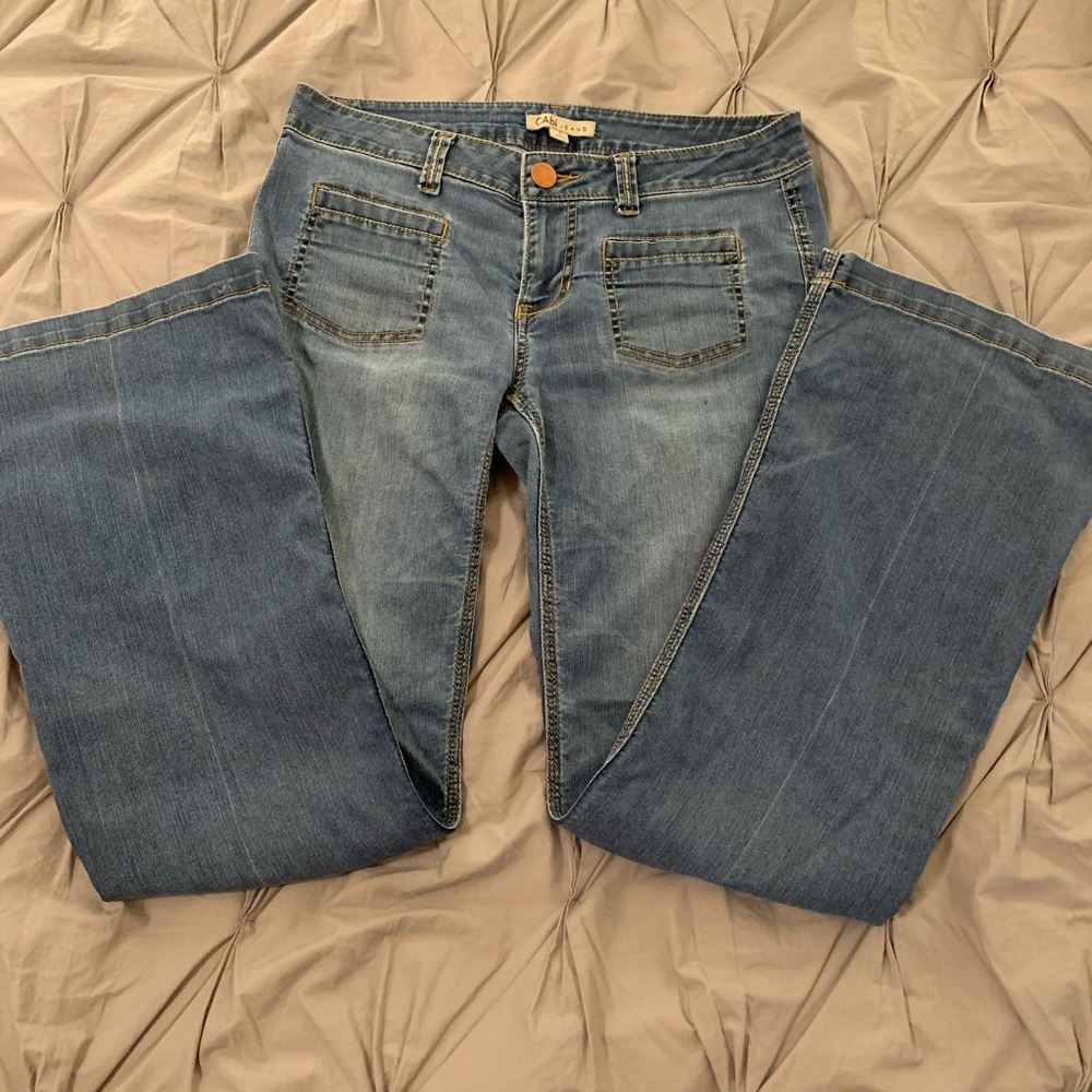Cabi flare Jeans || size 4 || EUC